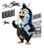 Penguin calculates betting options for gambling.